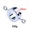 Testicle Clamp  Heavy Duty Chastity Cock Ring Sex Toys Male Penis Ring Stretcher Scrotum Stimulation Lock Training Device Metal