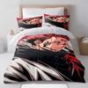Duvet Cover Set Japan Anime J-Jujutsu K-Kaisens Bedding Set 2/3pcs Set Bedroom Decoration Gift Girls Boys Single/Double Large Size