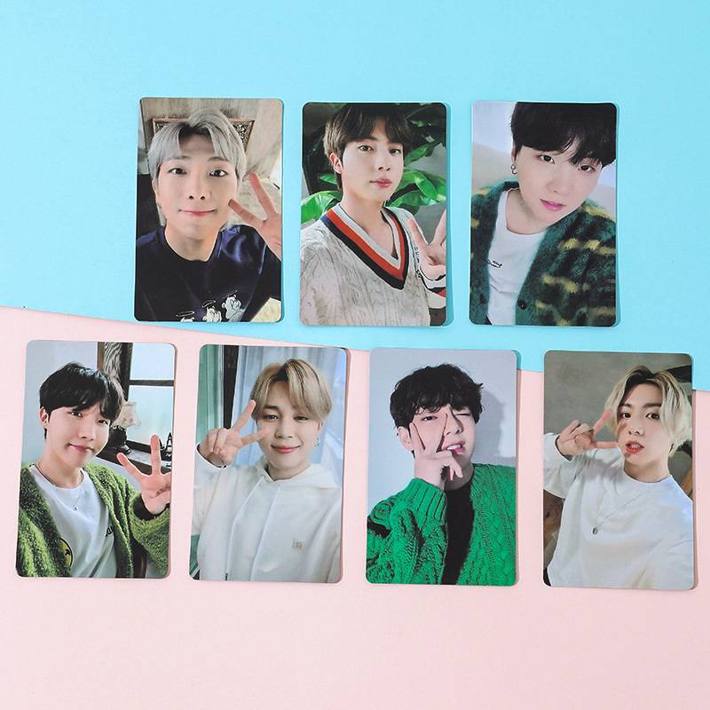 BTS BE New Album Card 2021 WINTER PACKAGE OFFICIAL Same LOMO Card JK V JIMIN SUGA JIN J-HOPE RM