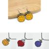 Unique Ace Fire Rubber Devil Fruit Necklace With Alloy Pendant In Stylish Design