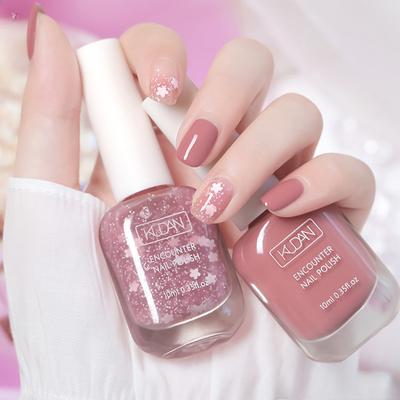 Nagellack auf Wasserbasis Kein Backen Schnelltrocknend Lang anhaltend Abziehbarer Nagellack Geruchloser Nagellack Schnelltrocknender Nagellack