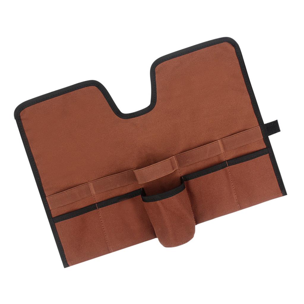 Cocktail Set Carry Bag Portable Folding Roll Strap Professional Mixology Bartender Bag for Camping Outdoor