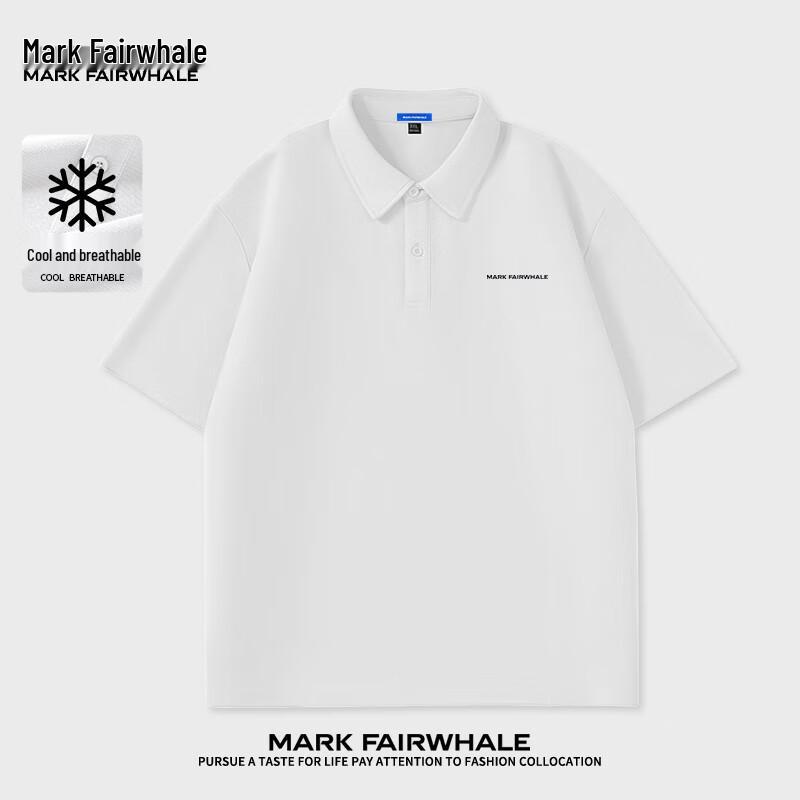 Mark Fairwhale Men's Retro Short Sleeve Polo Shirt