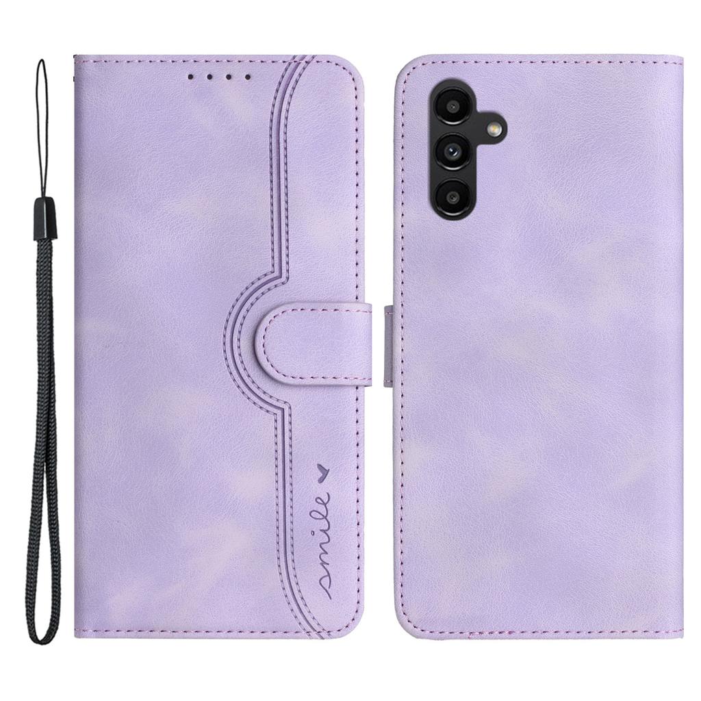 YX003 For Samsung Galaxy A14 4G/A14 5G TPU+PU Leather Imprinted Pattern Cover Wallet Phone Stand Case