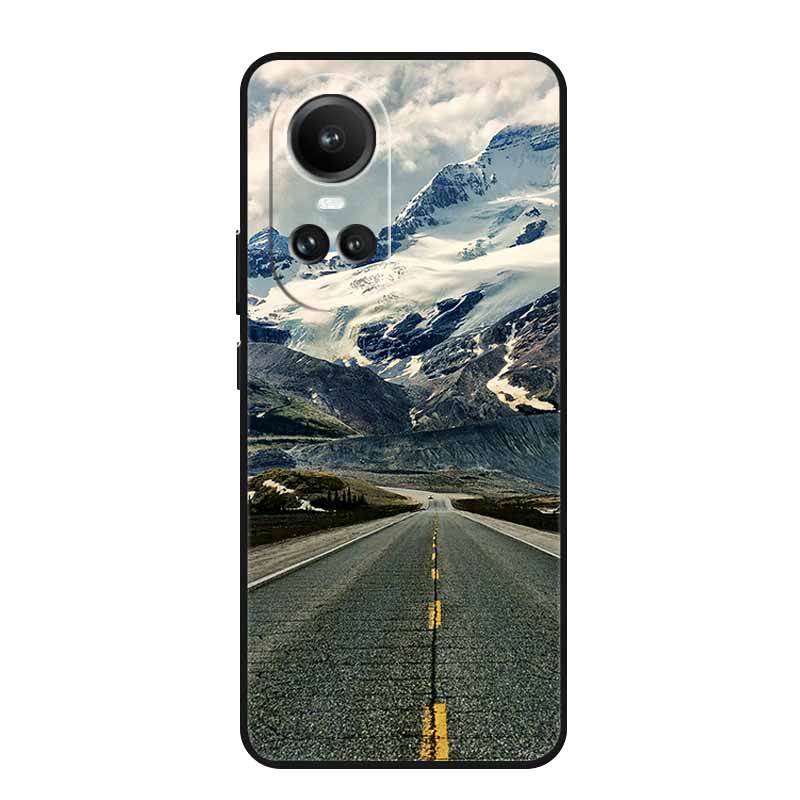 For Oppo Reno10 Pro Case Animals TPU Soft Silicone Back Cover for Oppo Reno 10 Pro 5G CPH2525 CPH2531 Protective New Phone Funda