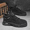 Men's boots autumn and winter low-cut casual boots fashion outdoor walking shoes youth non-slip soft-sole comfort tooling boots