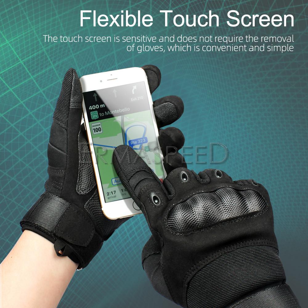 Ecran tactil Mănuși pentru motocicletă cu degetul complet Ciclism Motocicletă ATV Bicicletă Camping Alpinism Muncă Mănuși sport în aer liber Bărbați
