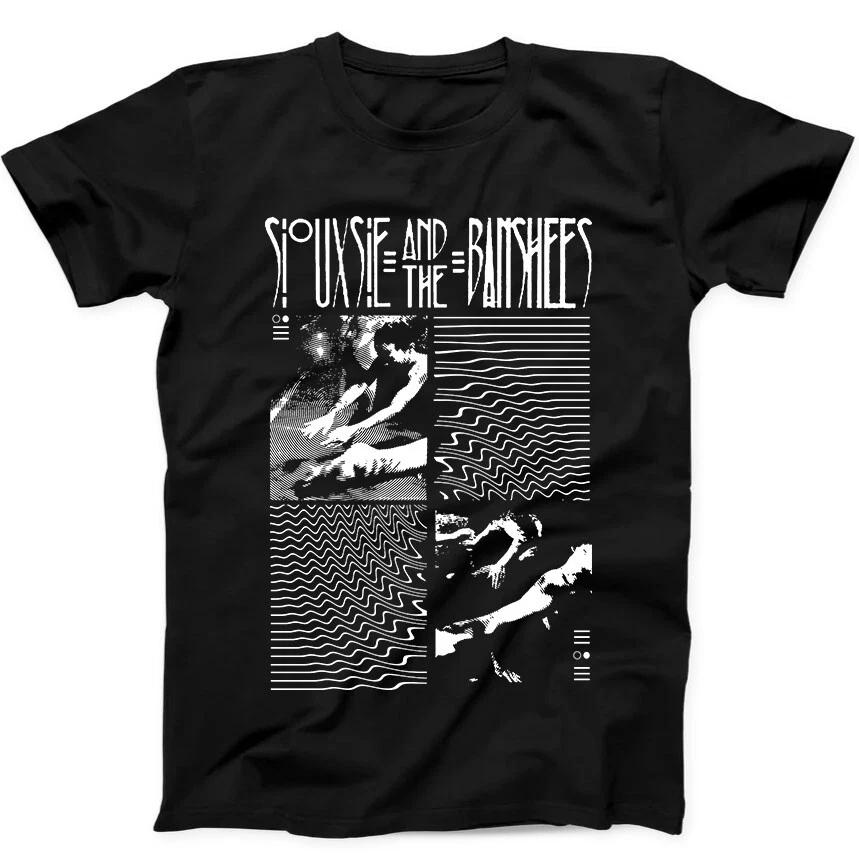 Siouxsie And The Banshees Музыкальный Подарок Черная Футболка 314 M