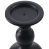 Iron Matte Black Metal Black Candlestick Holders Home Decorations Wedding Gift  Dining/Living Room