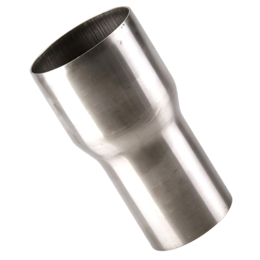 Exhaust Adapter Coupler 51mm 201 Stainless Steel Exhaust Pipe Reducer Connector for Vehicles 51mm To 63mm