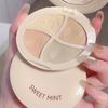 4-χρωμα Ενυδατική Κρέμα Concealer Άψογο Καμουφλάζ & Λαμπερή Λάμψη για Μαύρους Κύκλους, Πλήρης Κάλυψη Easy Contouring All-in-One Foundation
