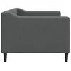 Sofa Z Funkcją Spania, Ciemnoszara, 80X200 Cm, Obita Tkaniną