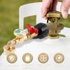 Propane Refill Adapter For 1 Lb Tanks, Propane Refill Elbow Adapter With Tank, 90 Degrees Elbow Propane Tank Refill Adapter