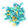 100Pcs Needle Protectors 2 Sizes Practical Colorful Silicone Knitting Needle Caps for Weaving