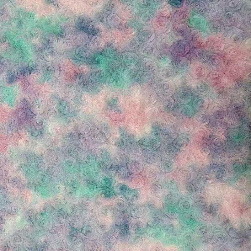 Ткань из бархата с начесом для осенне-зимней одежды, игрушек и декоративного искусства