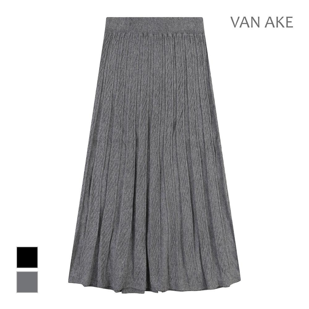 VANAKE Knit Pleated Skirt_Vb3Zksq301Z