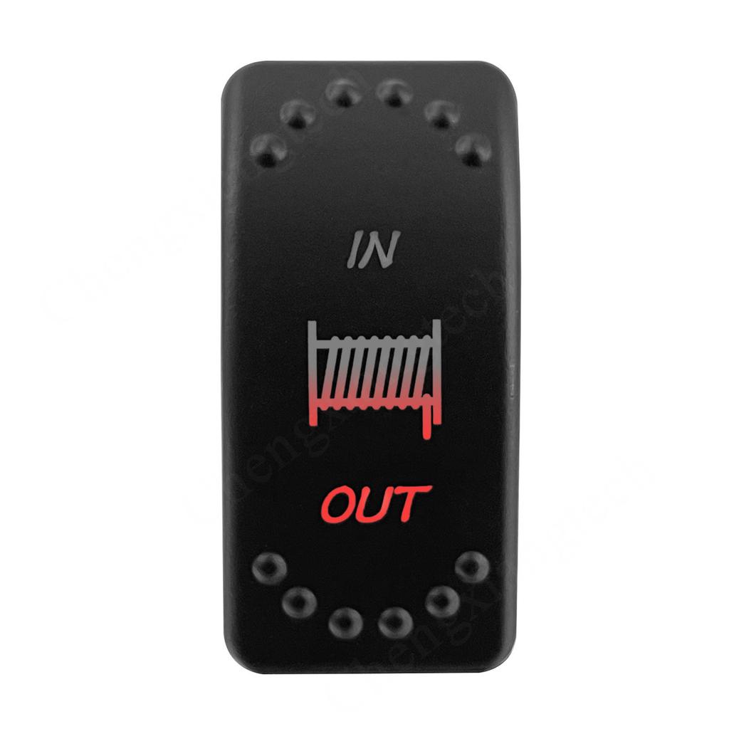12V 20A Red Led Light Spot Lights Bar Rocker Switch Waterproof Toggle for Car Boat Marine ARB/CARLING/NARVA/4x4 Switch Replace Battery Switches5