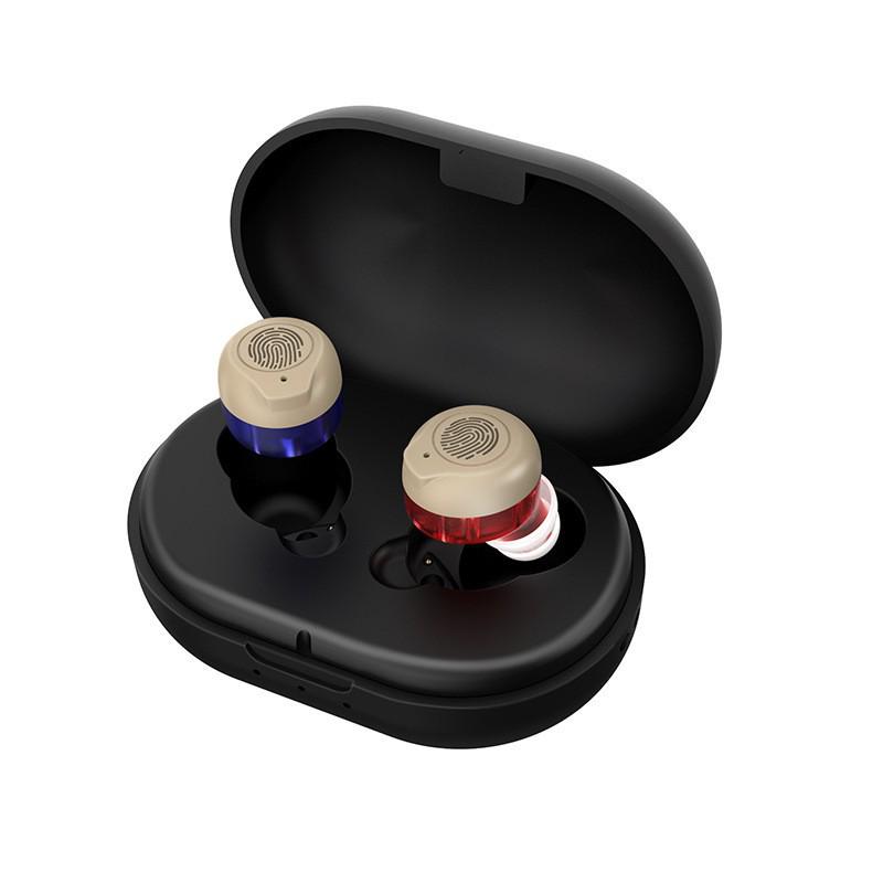 Binaural Magnetic Rechargeable Hearing Aids for Seniors