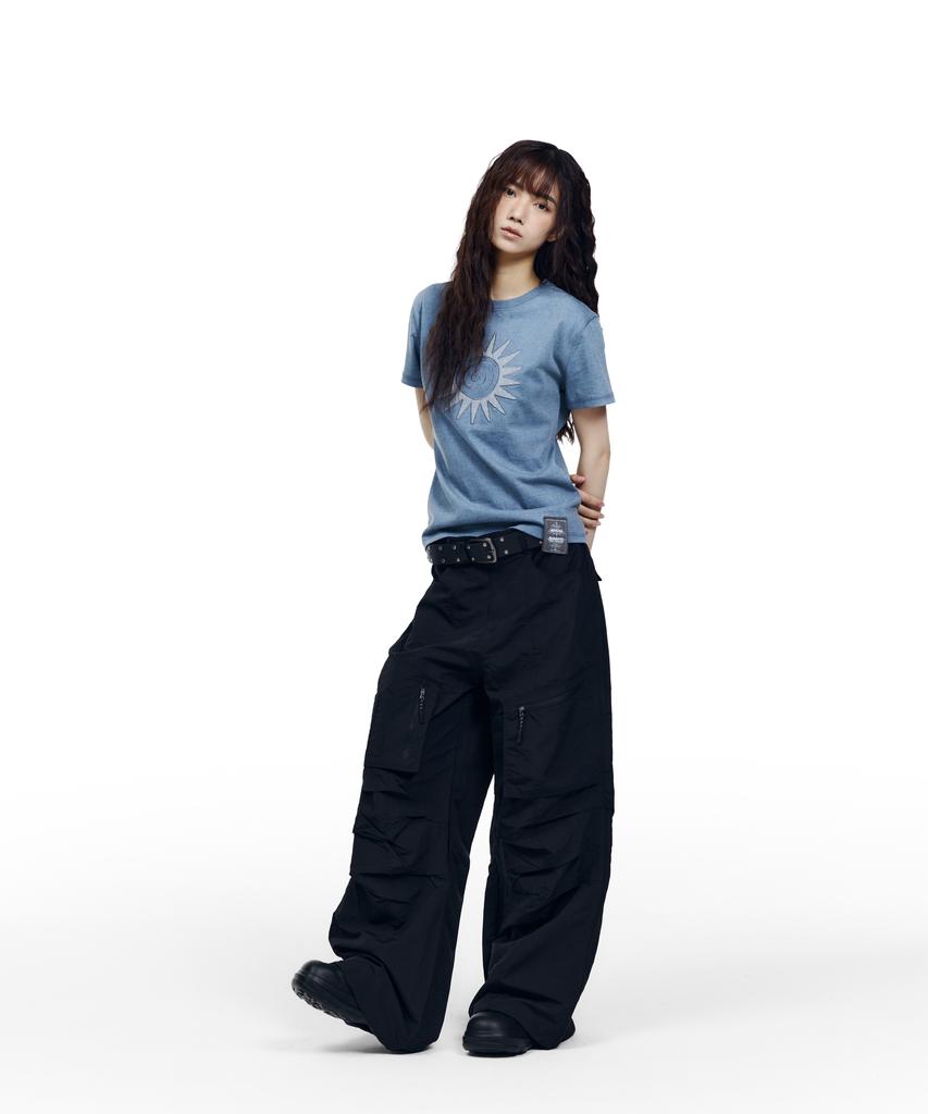 AAKAM Knee Pin-Tuck Rain Shield Pants (Black)