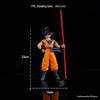 20th Anniversary Large Dragon Ball Son Goku Figure with Staff - Anime Ornament Model
