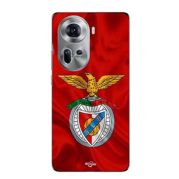 Coque Pour Oppo Reno 11 5g SLB benfica fond rouge Maniacase