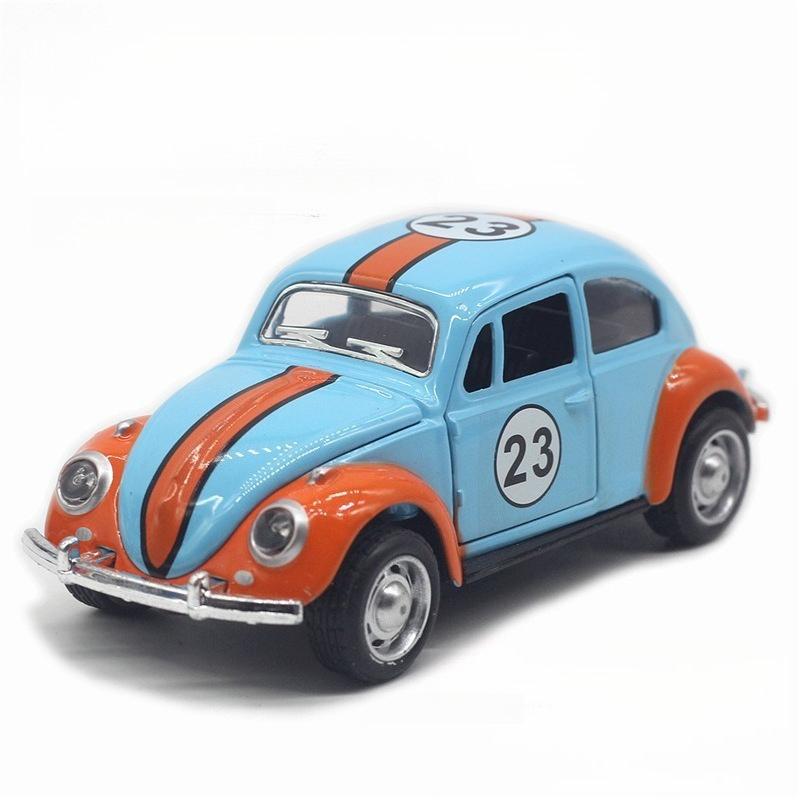 1:32 Beetle Alloy Car Diecasts Metal Classic Toy Model with Pull Back Function Vehicles for Child Gifts