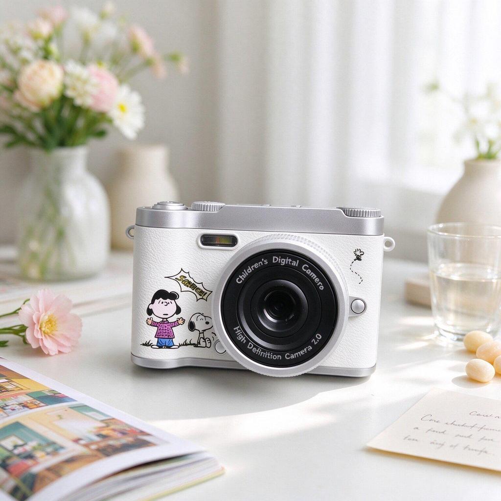 Retro CCD Dubbele Camera met 8x Optische Zoom - Compacte Reis Pocket Digitale Camera voor Studenten