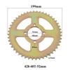 428 Chains 37T/40T/41T/43T/48T 37MM-76MM Motorcycle Chain Sprockets Rear Back Sprocket Cog For 110cc 125cc 140cc Dirt Pit Bike
