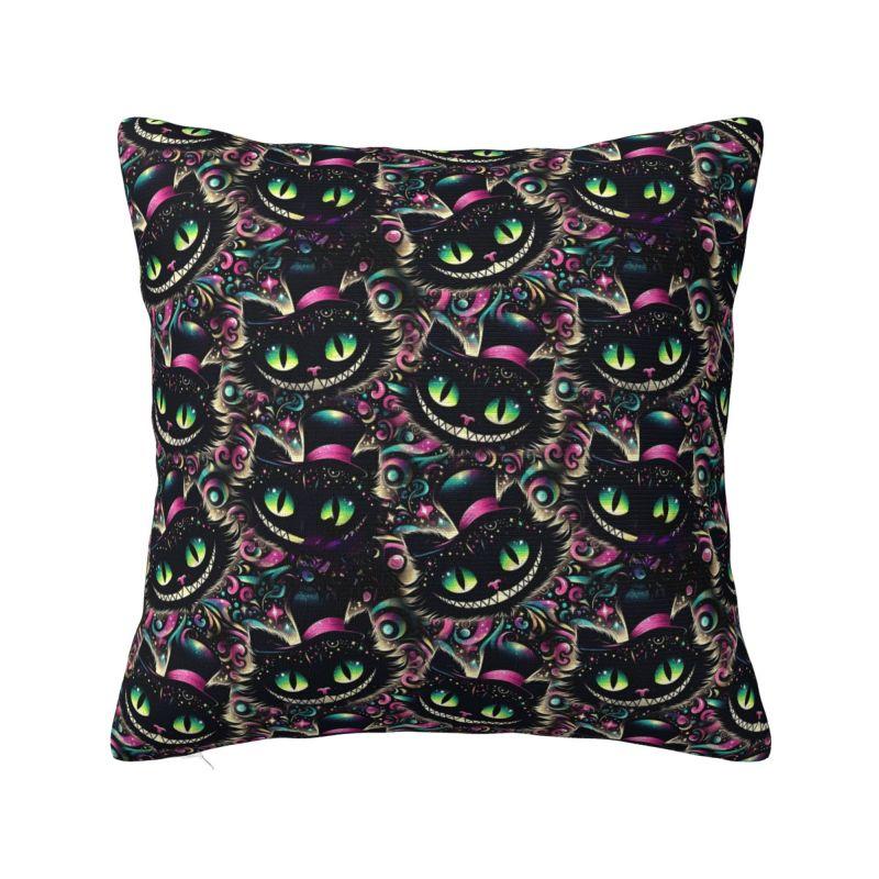 Federe Cuscino Personalizzate Disney Alice nel Paese delle Meraviglie Gatto dello Cheshire Divertente Velluto Lusso Decorazione Cuscino Salotto