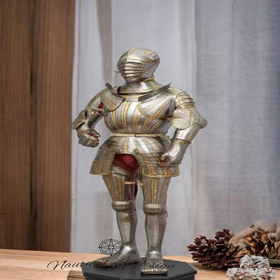 

Средневековый носимый доспех Боевой доспех на все тело Хэллоуин Рыцарский носимый костюм Подарок День святого Валентина