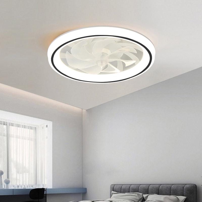 

Сверхтонкий бесшумный потолочный вентилятор Hot Wheels с невидимой люстрой для гостиной и спальни Dimmable with Remote Control