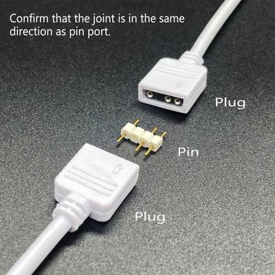 Professional 5V ARGB Splitter Cable Solder-Free 3pin RGB PC Cables Universal RGB Splitter DIY Lighting