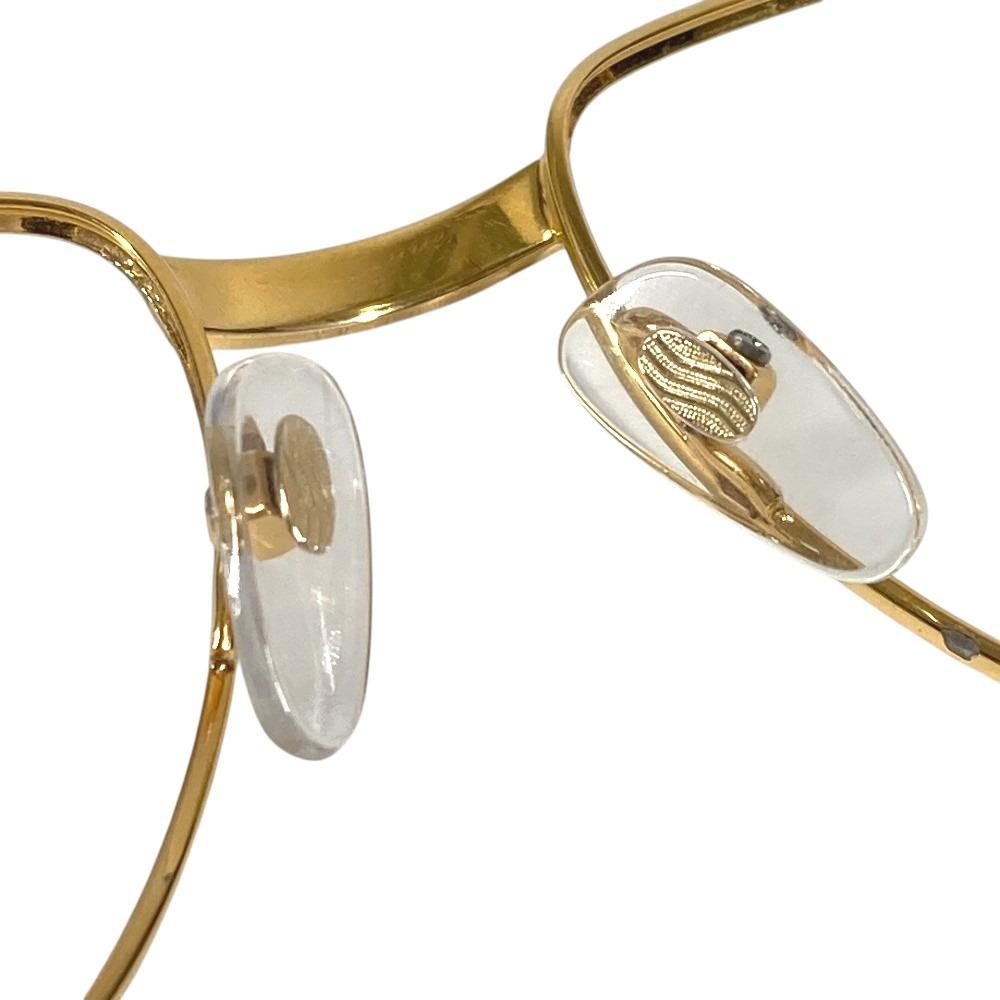 Cartier Logo Trinity Glasses Eyewear Glasses Frames Metal Gold