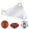 Support de présentoir pour ballons de sport en acrylique pour Basketball, Football, Rugby et Volleyball.
