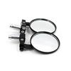 1 Pair 7/8inch Universal Round Handlebar End Motorcycle Rearview Side Mirror