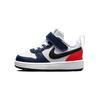 Court Borough Low 2 BTV Low Top Skateboard Shoes White Blue Red Infant And Toddler DO7448-101