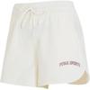 Puma Solid Color Comfortable Loose Breathable Mid Waist Casual Shorts Women Shorts Cream 630357-65