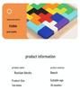 3D Tetris Blocks Puzzle for Kids, Ages 3-6 – Montessori Educational Toy for Early Learning