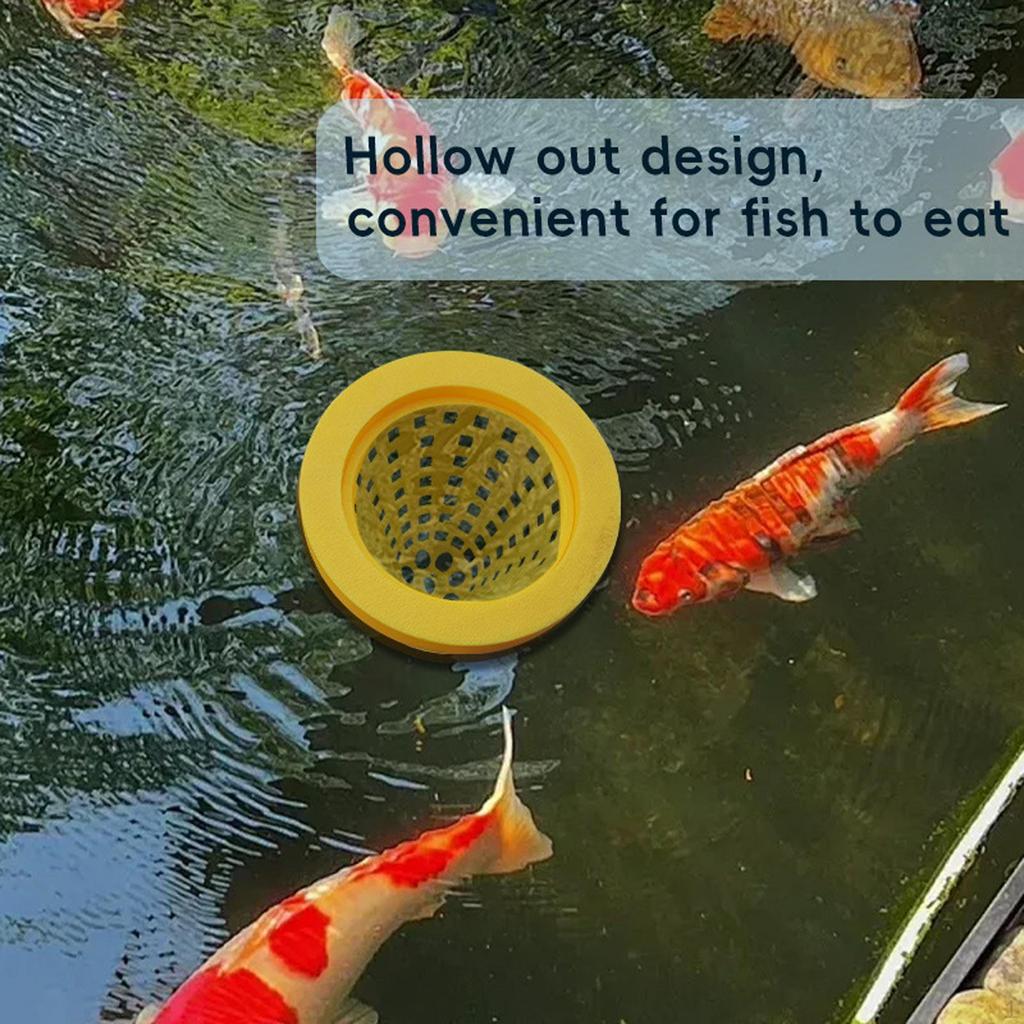 Aquarium Cone Feeder Easy to Clean Hollow Out Design Stable Float Shrimp es Food Funnel