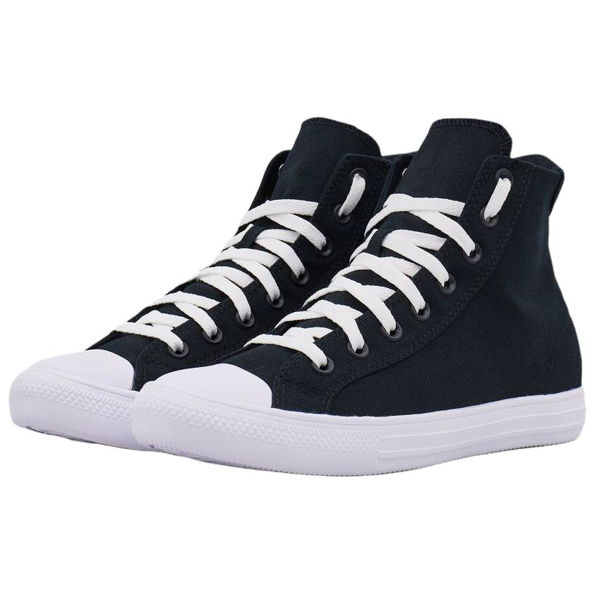 Converse Chuck Taylor Seasonal Versatile Comfortable High-Top Canvas Shoes Unisex Sneaker Black A19298C