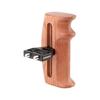 CAMVATE Wooden Hand Grip with 1/4" Mounting Screw Connector for DSLR Camera Cage (Switchable for Right/Left Hands)