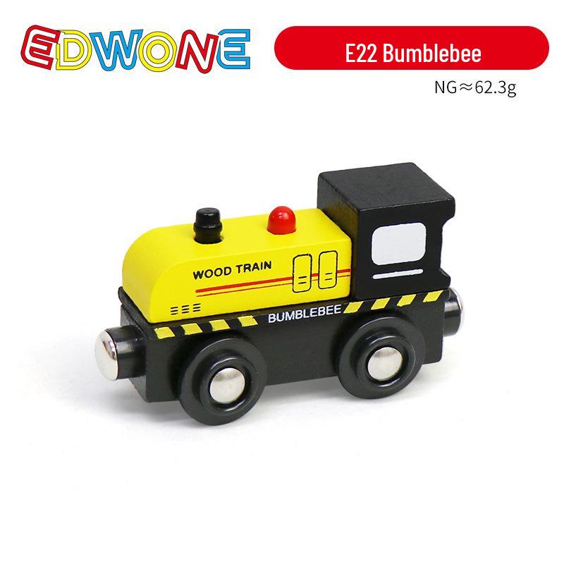 

EDWONE Магнитный деревянный набор железной дороги для детей