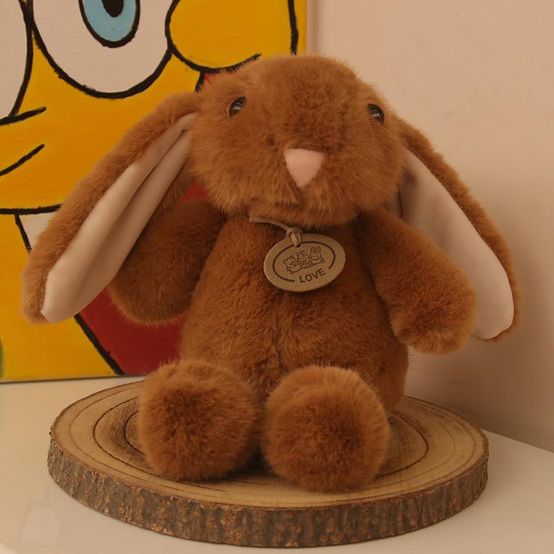 Cute 8-inch boutique soft cute rabbit doll ground marketing wedding throwing doll plush toy
