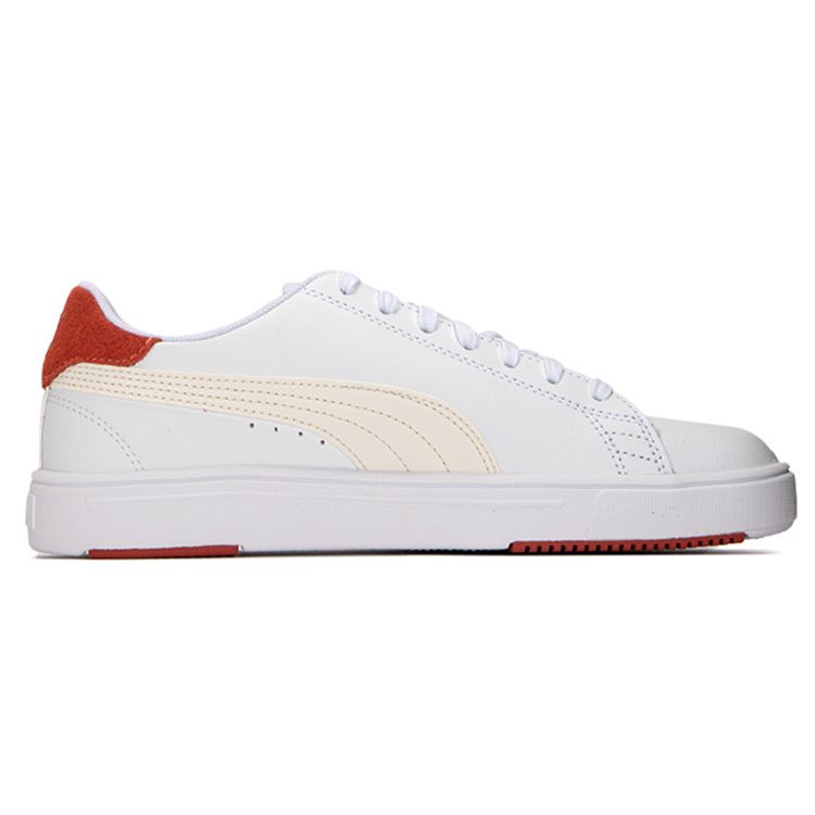 Puma Serve Pro Lite White Chili Oil Unisex Sneakers Marshmallow Team-Gold 374902-16
