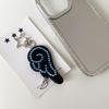 Y2K Harajuku Musical Notes Star Pendant Keychain Cute Bag Hanging Decoration For Women Girls Sweet Keyring Jewelry Gift
