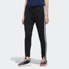 adidas Neo Solid Color Elastic Waist Sports Pants Women Pants Black FP7317