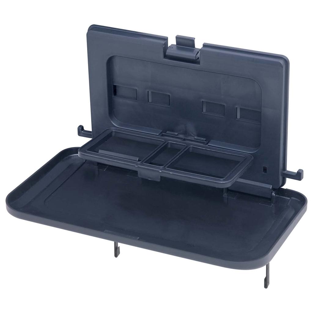 SEIWA Big Wide Rear Tray for Rear Seats 2, Black, WA100,