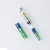 LORELEI 667 Resin Piston Fountain Pen Transparent Ink Pen Iridium EF/F 0.38/0.5mm Writing Gift For Business Office Home School