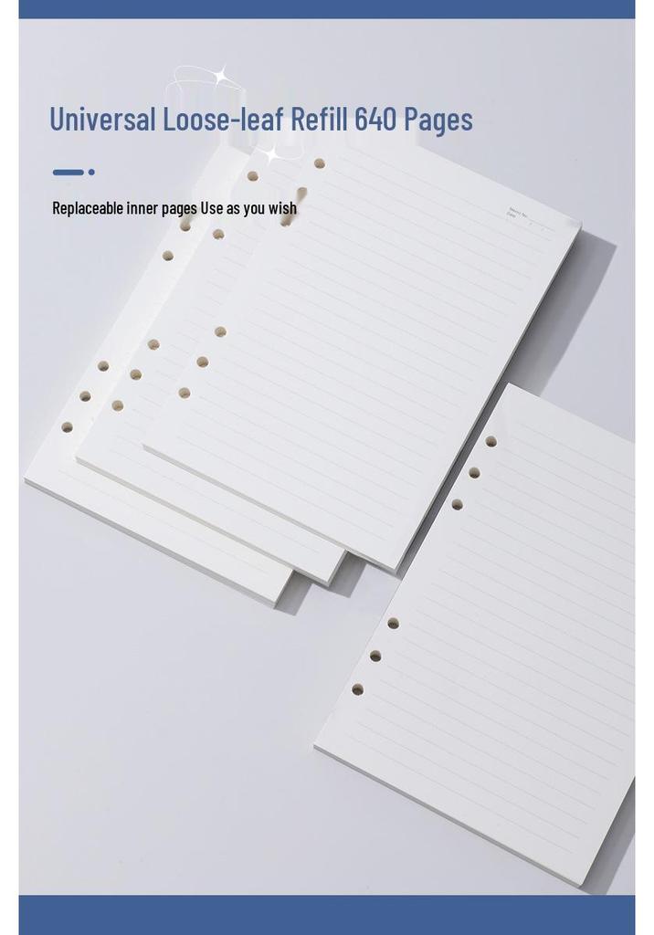 A5 Loose-Leaf Business Diary & Customizable Notebook Gift Set