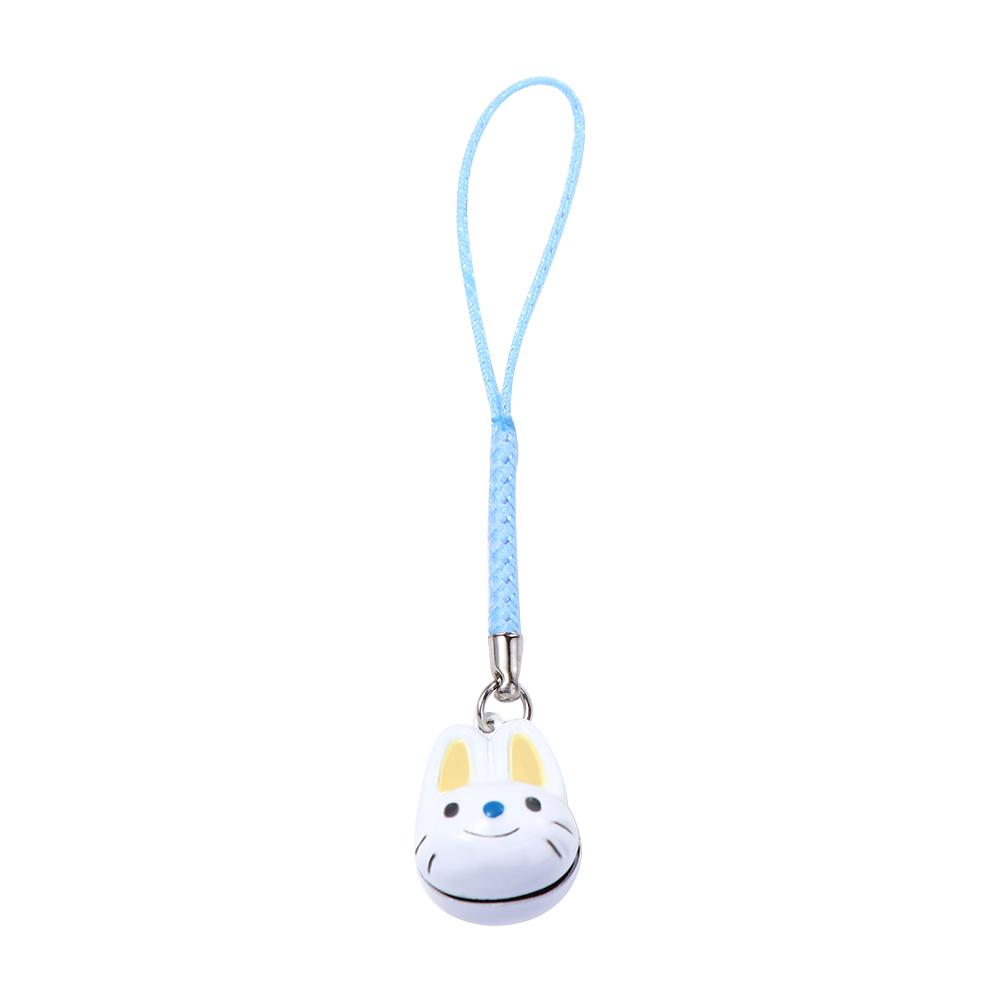 Chinese Zodiac Bell Mobile Phone Keychain Handmade Diy Bracelet Animal Series Cartoon Phone Strap Pet Mobile Phone Bell Lanyard